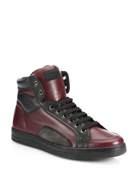 prada high top suede sneakers|Prada high top sneakers sale.